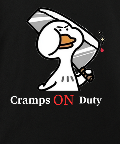 "Cramps On Duty – Rule the Red Days" - By Lollionaire